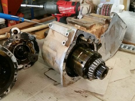 Well maintained 4WD transmission