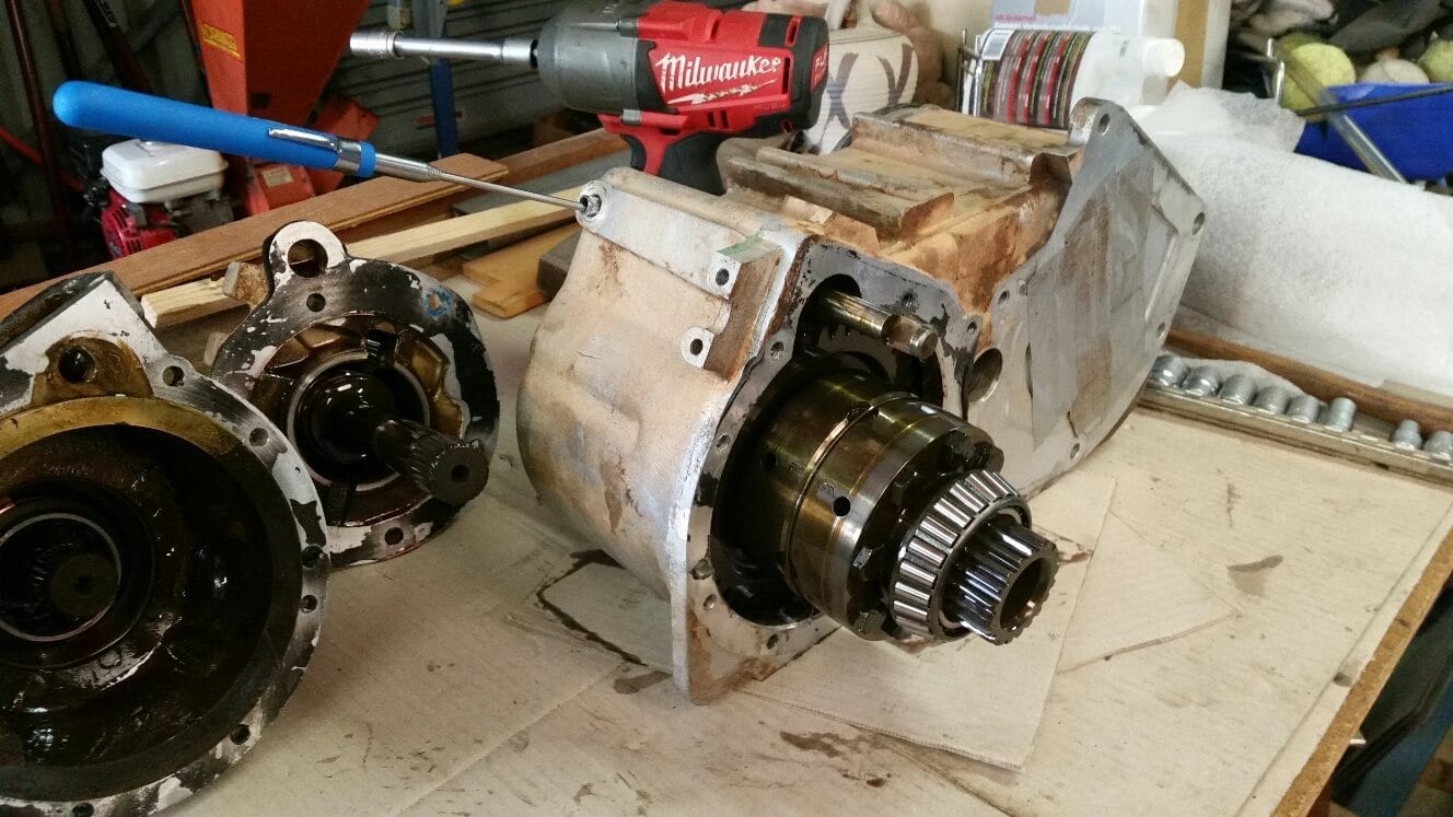 Well maintained 4WD transmission