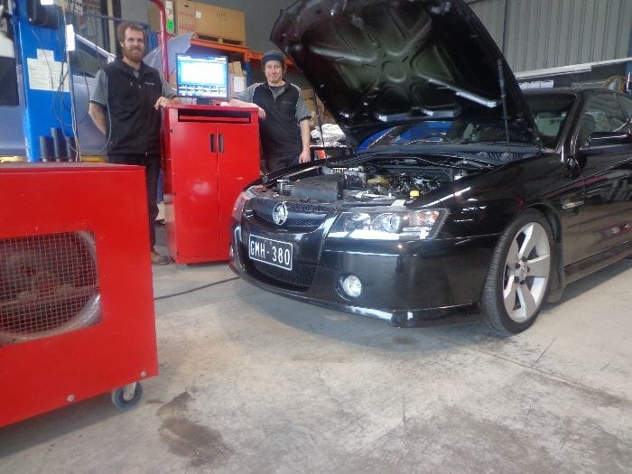 Holden commodore using engine additives