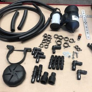 all parts included in the Provent fitting kit