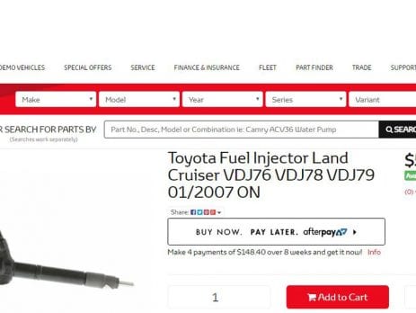 Toyota diesel injectors cleaned with CRD Fuel Enhancer