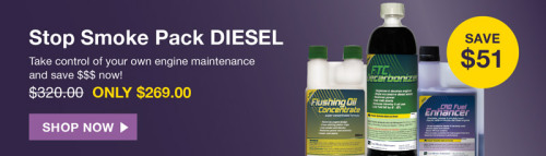 Stop Diesel Smoke Additive pack 