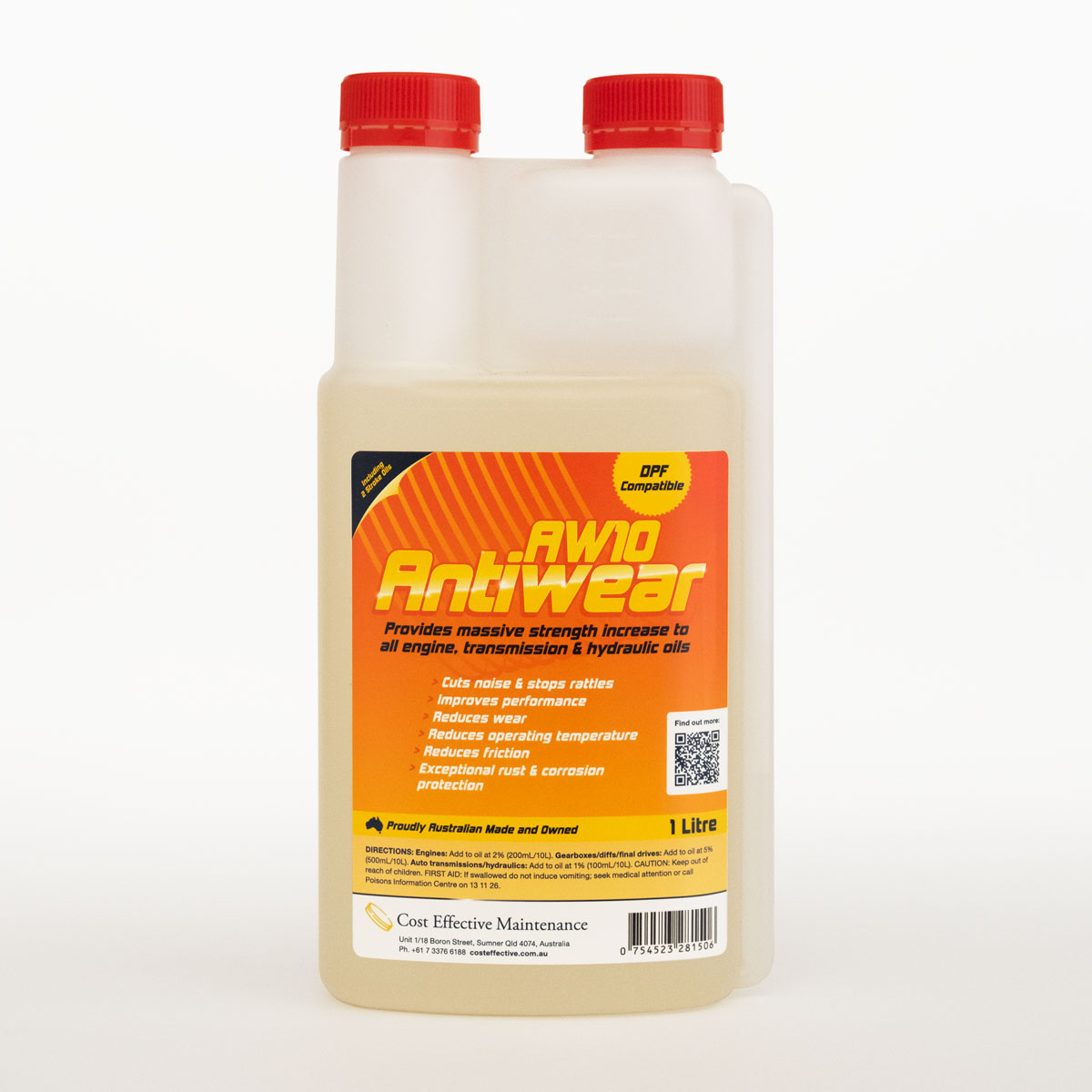 1 Litre AW10 Antiwear