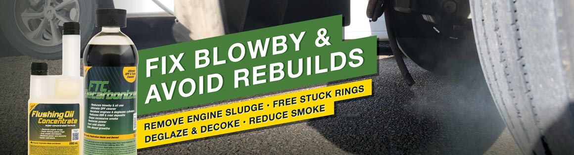 Additives to fix engine blowby